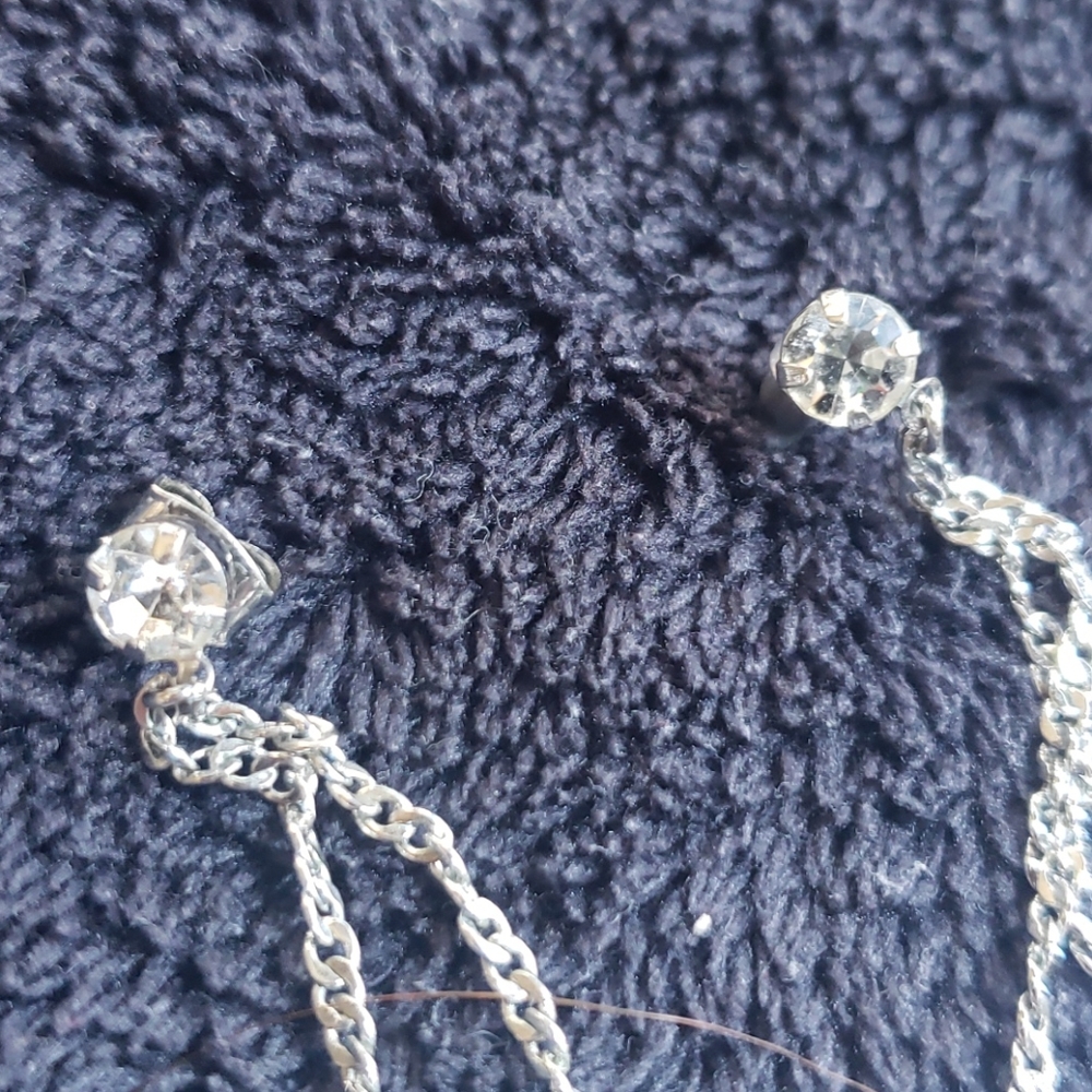 Pave dangles - Picture 3 of 3